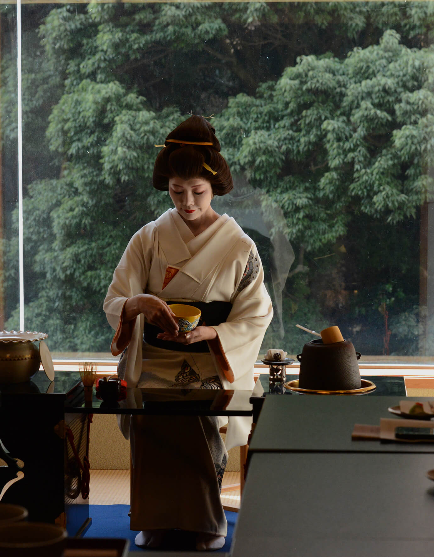 Tea ceremony at Gekkoen